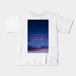 Classic Sunset Lover Kids T-Shirt